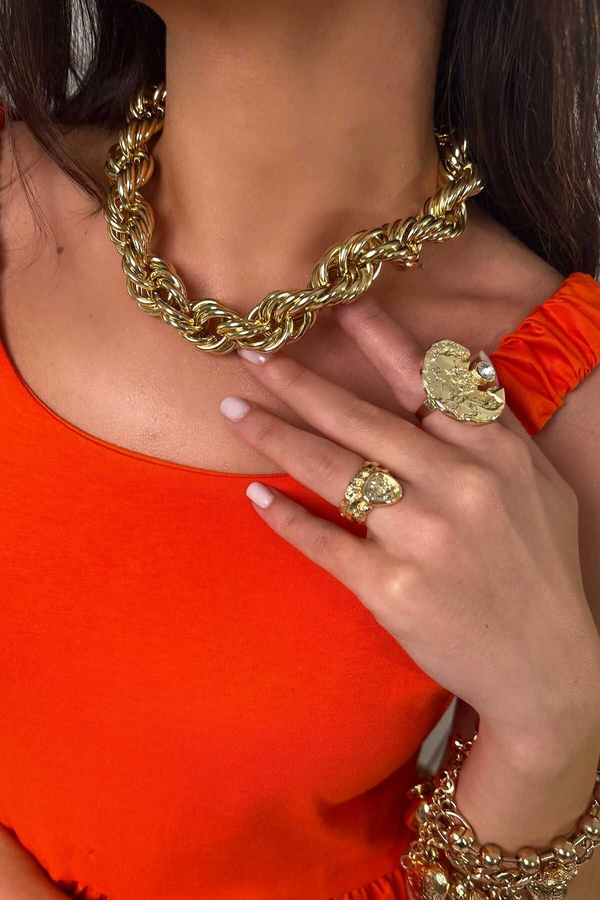 BYP Atelier Burgu Kolye Gold