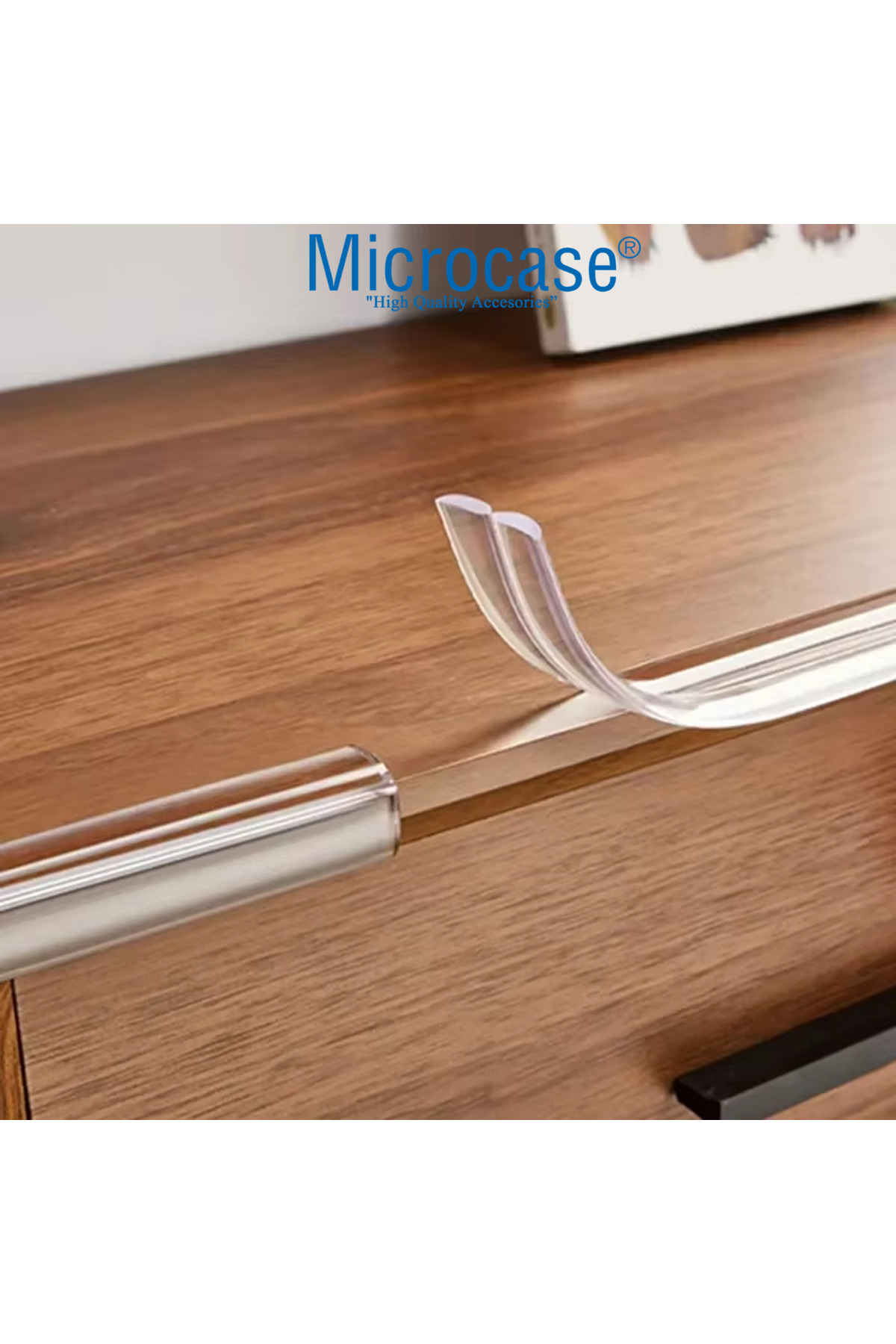 Microcase Sarmal Silikon Bebek ve Çocuk Köşe Kenar Koruyucu Kesilebilir 100 cm - AL5237 fotoğrafı 3 (önizleme)