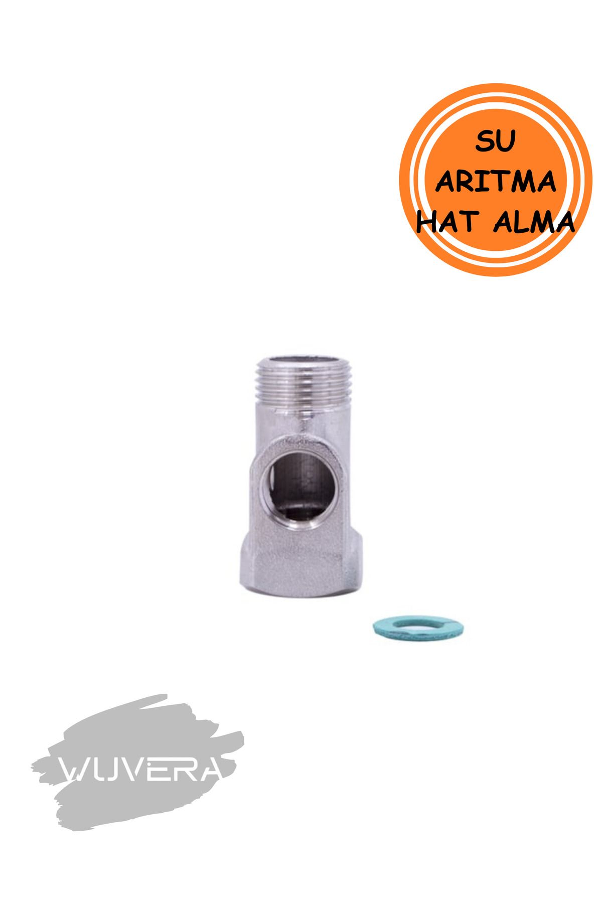 WUVERA 3/4” Su Arıtma Hattı Alma Aparatı – Pirinç Gövde, Sızdırmaz Bağlantı & Su Arıtma Sistemleri U
