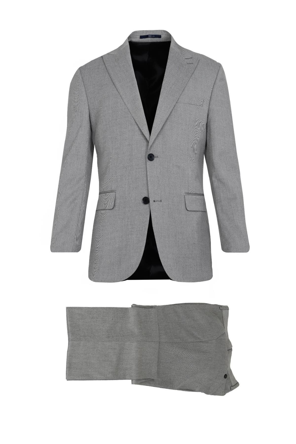 Uki SİYAH Comfort Fit 6 Drop Takım Elbise