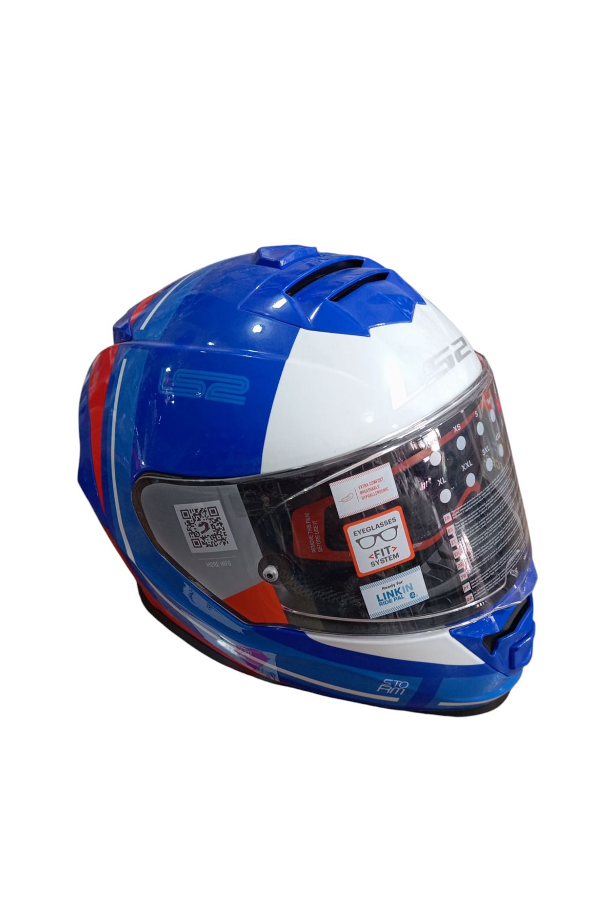 LS2 STORM II VİZÖRLÜ L BEDEN 59.60 1500 +50 GR ECE BELGELİ
