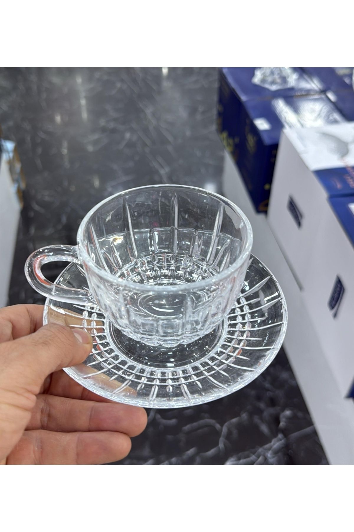 Tercih Home 12 Parça Çay Fincanı ve Kahve Fincanı Seti 240 cc