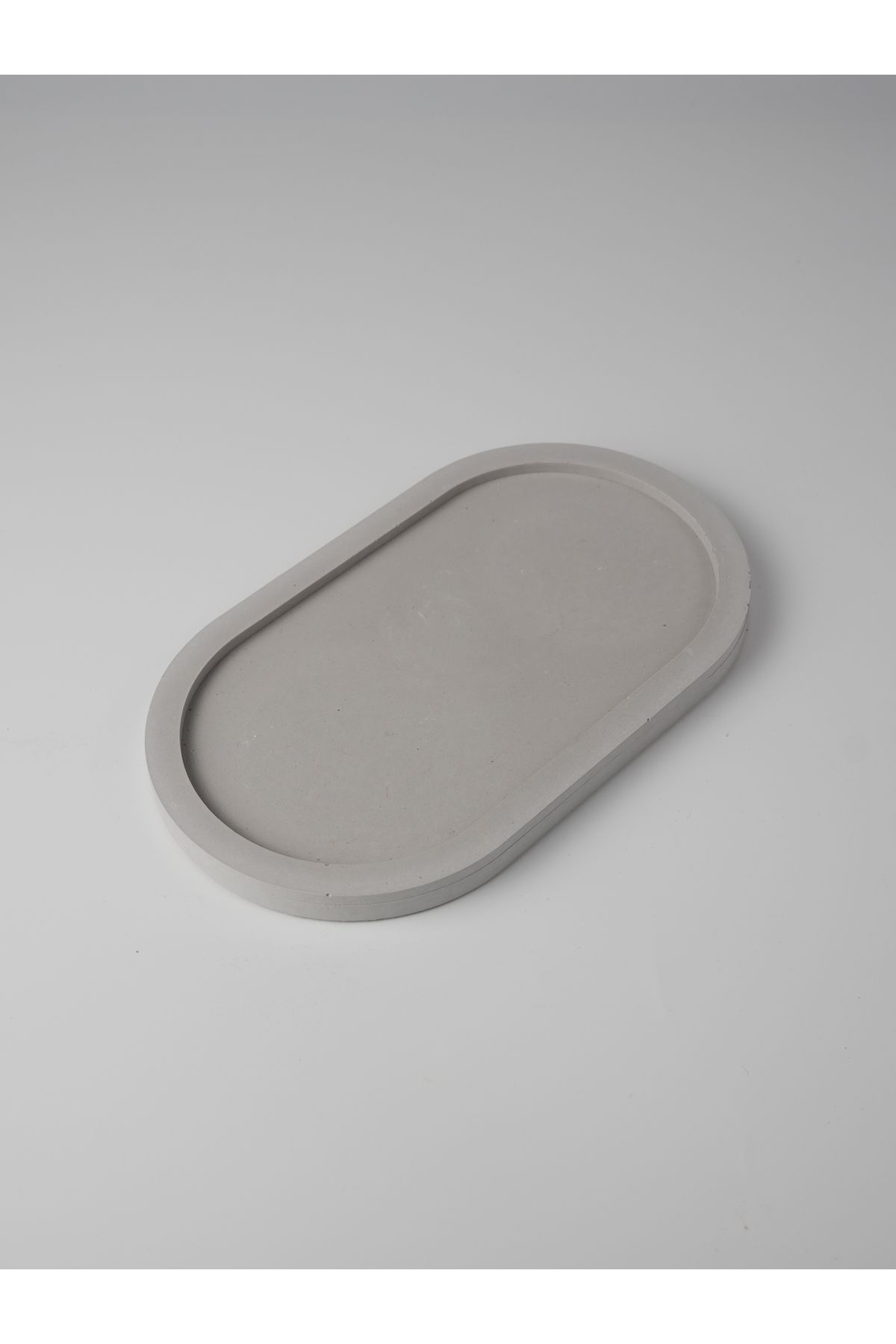 Kaju Creative Dekoratif Beton Tabak - Takı Tabağı - Anahtarlık - 9,5x17 / 11,5x20
