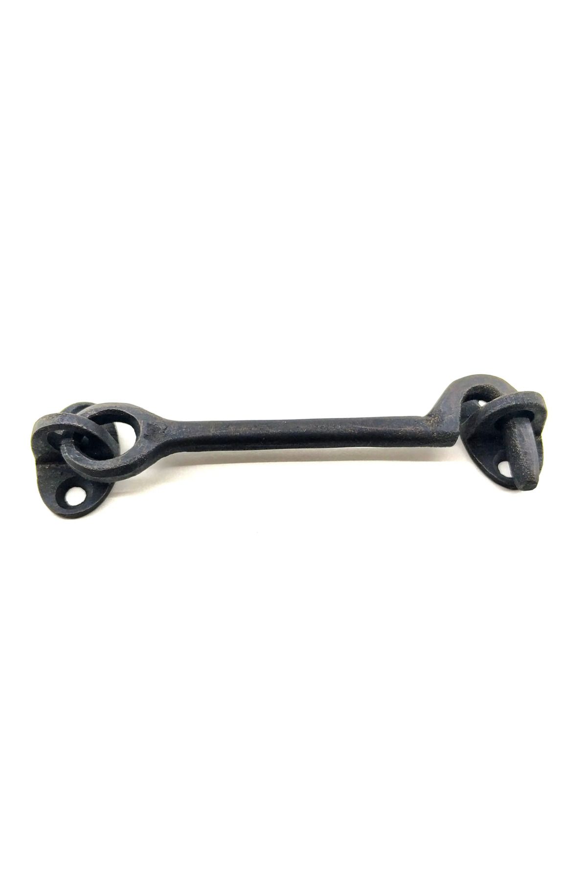ETC Antika Tarz Dekoratif Pirinç Çengeli - 13cm Oksit - ETC3653-8230