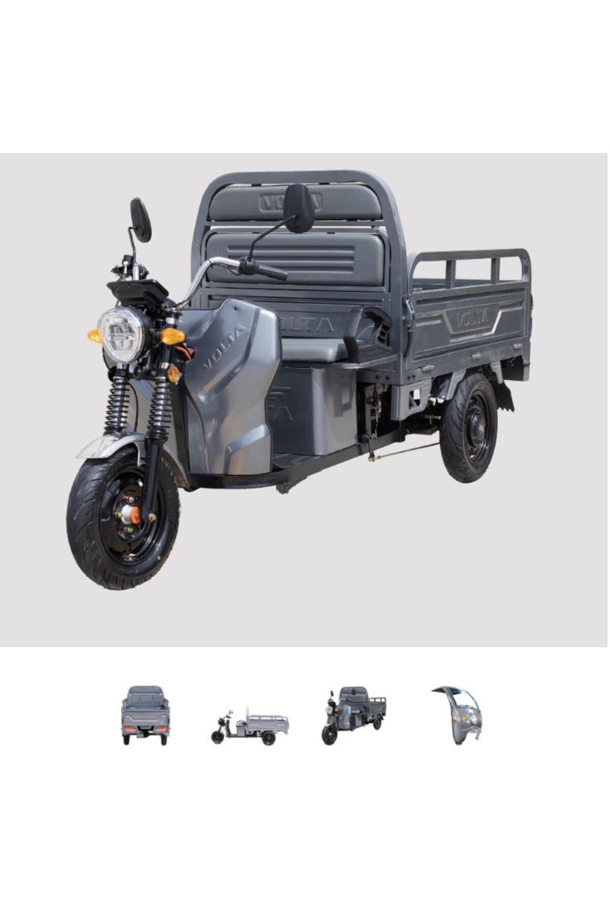 Volta 4M413-9900A-20 TM-VT5 3 TEKERLEKLI MOPED K.METALIK GRI