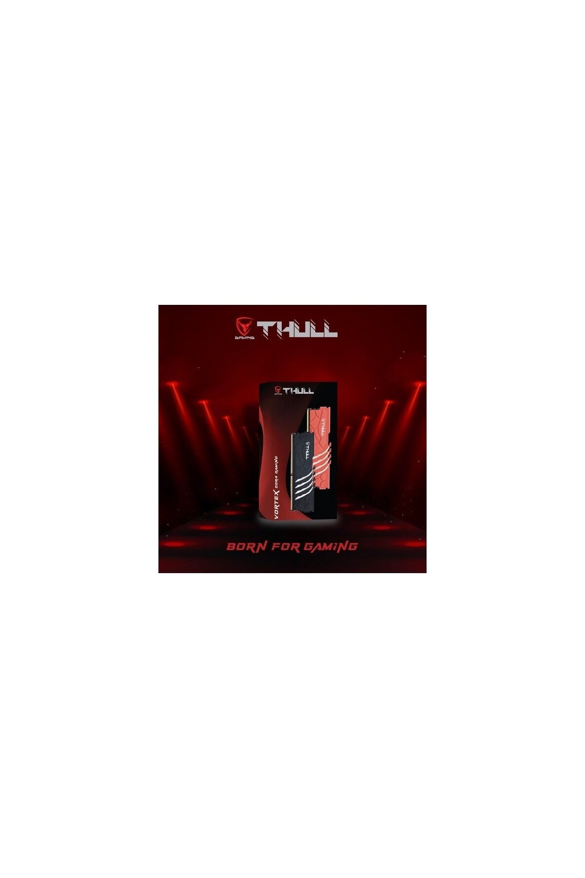 THULL-Vortex 16Gb 5600Mhz Cl46 1.1V Black Cooler Ddr5 Udımm Ram Thl-Pcvtx44800D5-16G-B 4