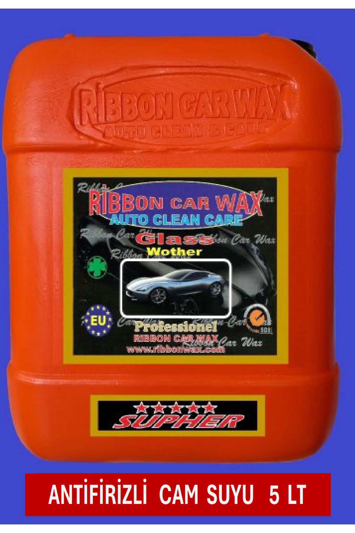 SOFT Rb Glass Wother ( Antifrizli Cam Suyu ) 5 Lt