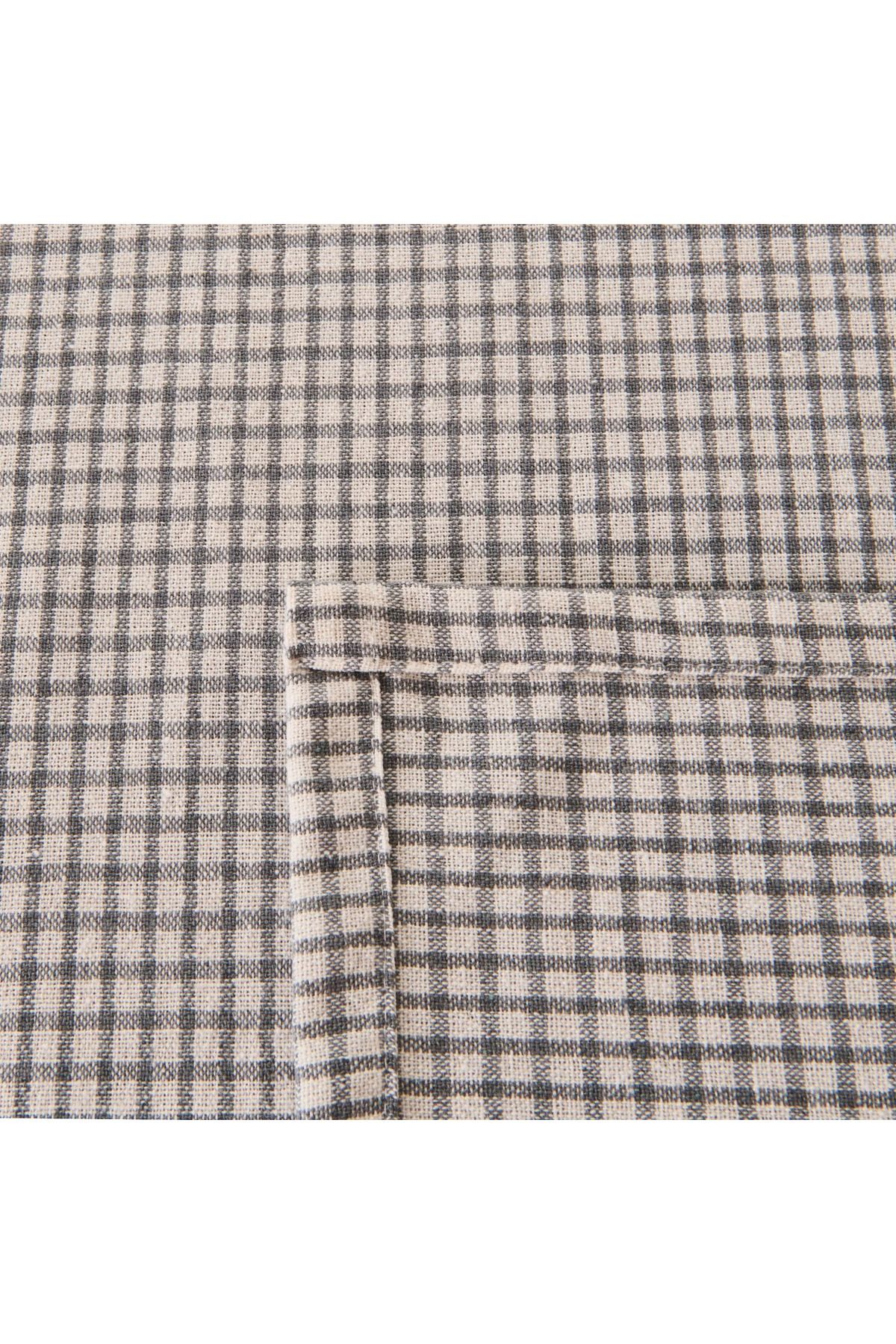 Evidea Soft Pötikareli Masa Örtüsü - Gri - 140x200 cm