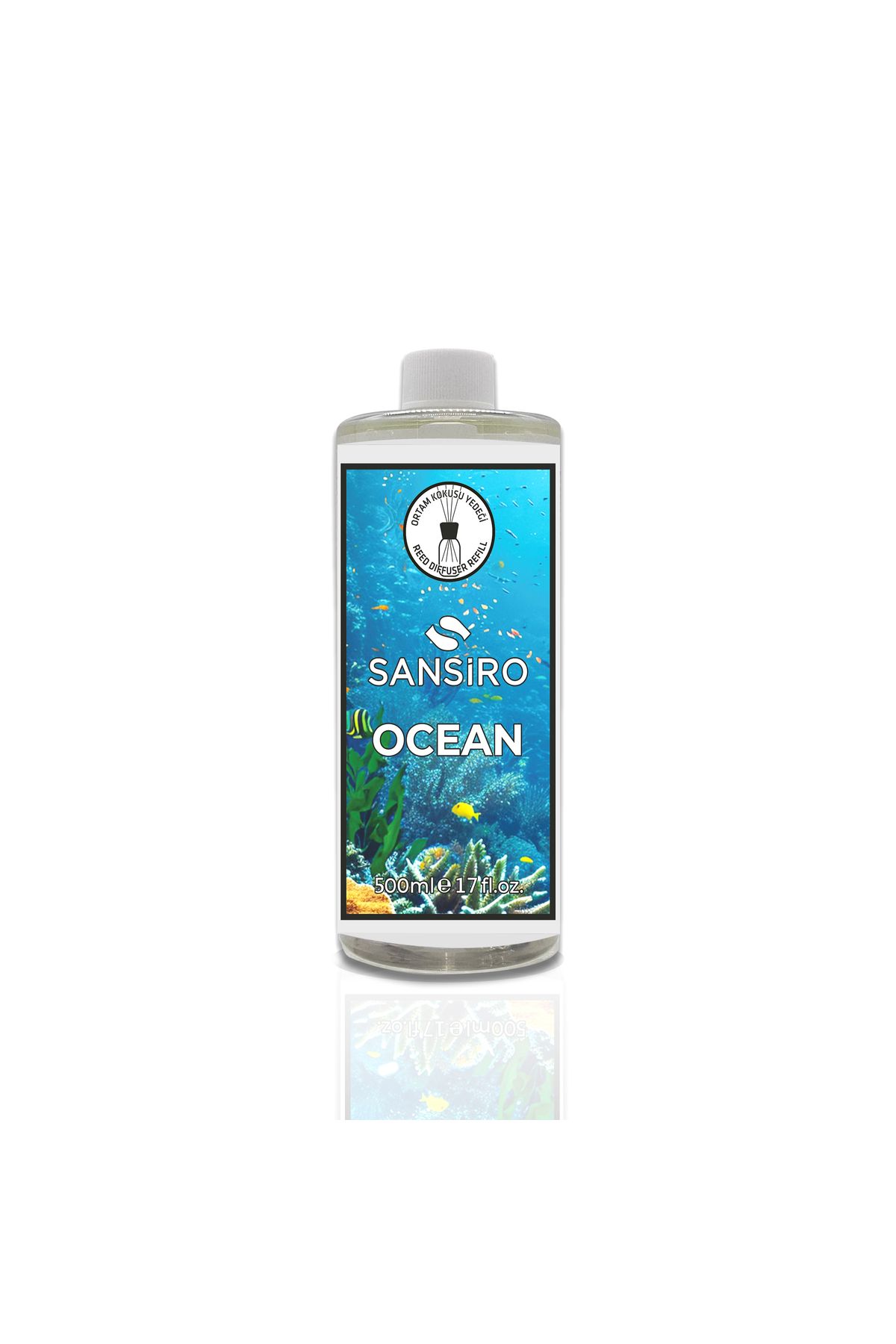 Sansiro Ocean 500ml Yedek Çubuklu Ortam Kokusu