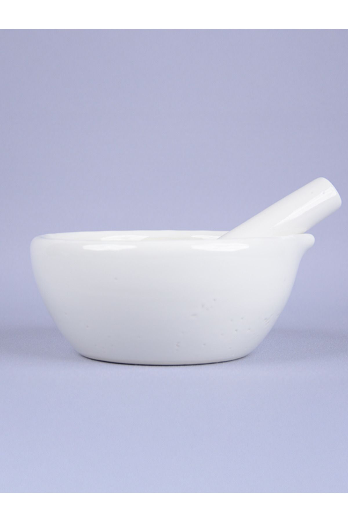 Suvar Kimya Porselen Havan + Kolu 180mm