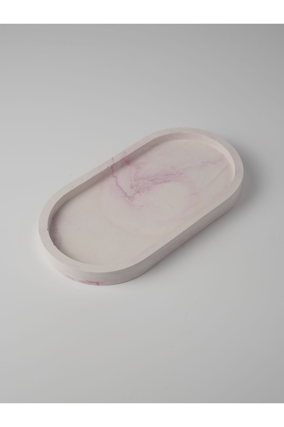 Kaju Creative Dekoratif Beton Tabak - Takı Tabağı - Anahtarlık - 9,5x17 / 11,5x20