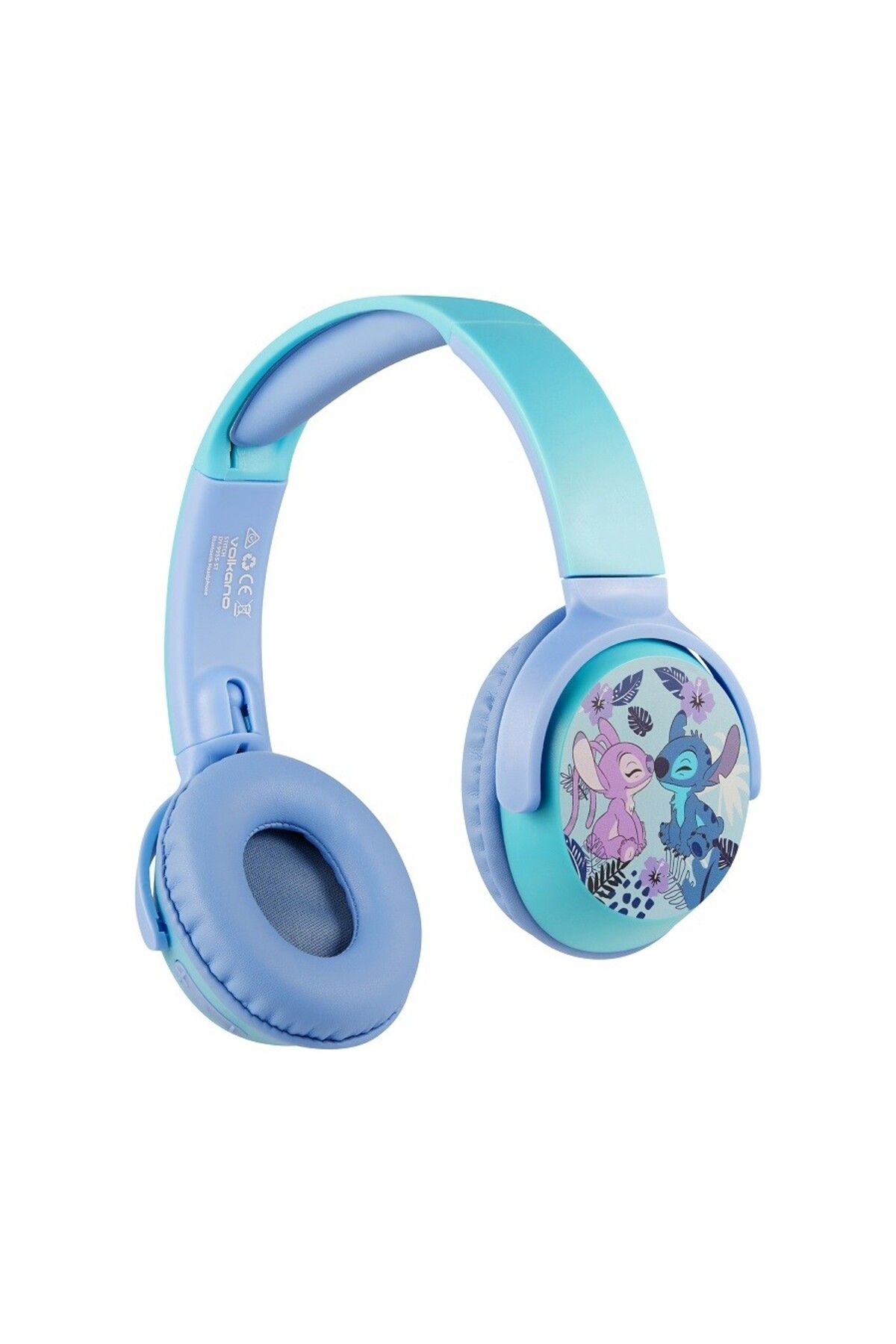 Volkano Disney Stitch Bluetooth Kulaklık Mikrofonlu Kablosuz Çocuk Kulaklığı Lisanslı DY-9955-ST