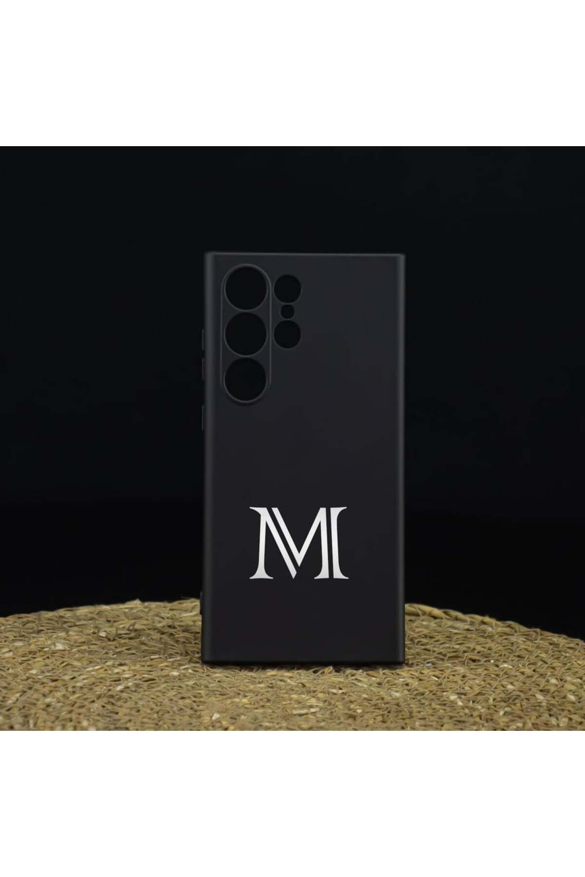 DEMİNA Samsung M 51 Uyumlu Kişiye Özel Harf Baskılı Lansman Kılıf