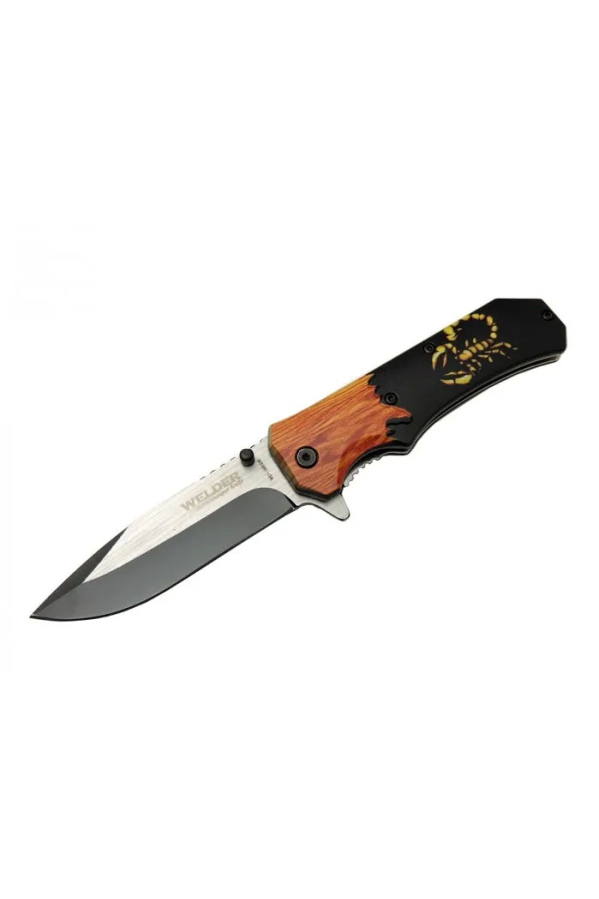 Ayaz World Akrepli Çakı 215 Cm Yarı Otomatik Kemerlikli - AYZ3204-5732