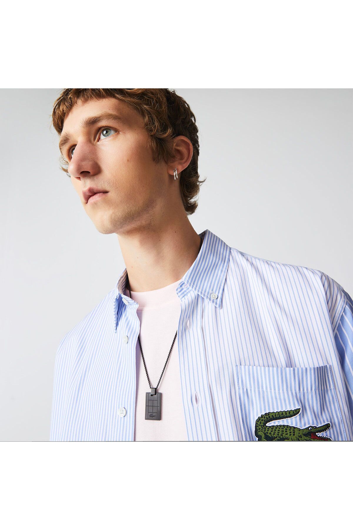 Lacoste-Men's Necklace - Lacj 2040078   Model 3