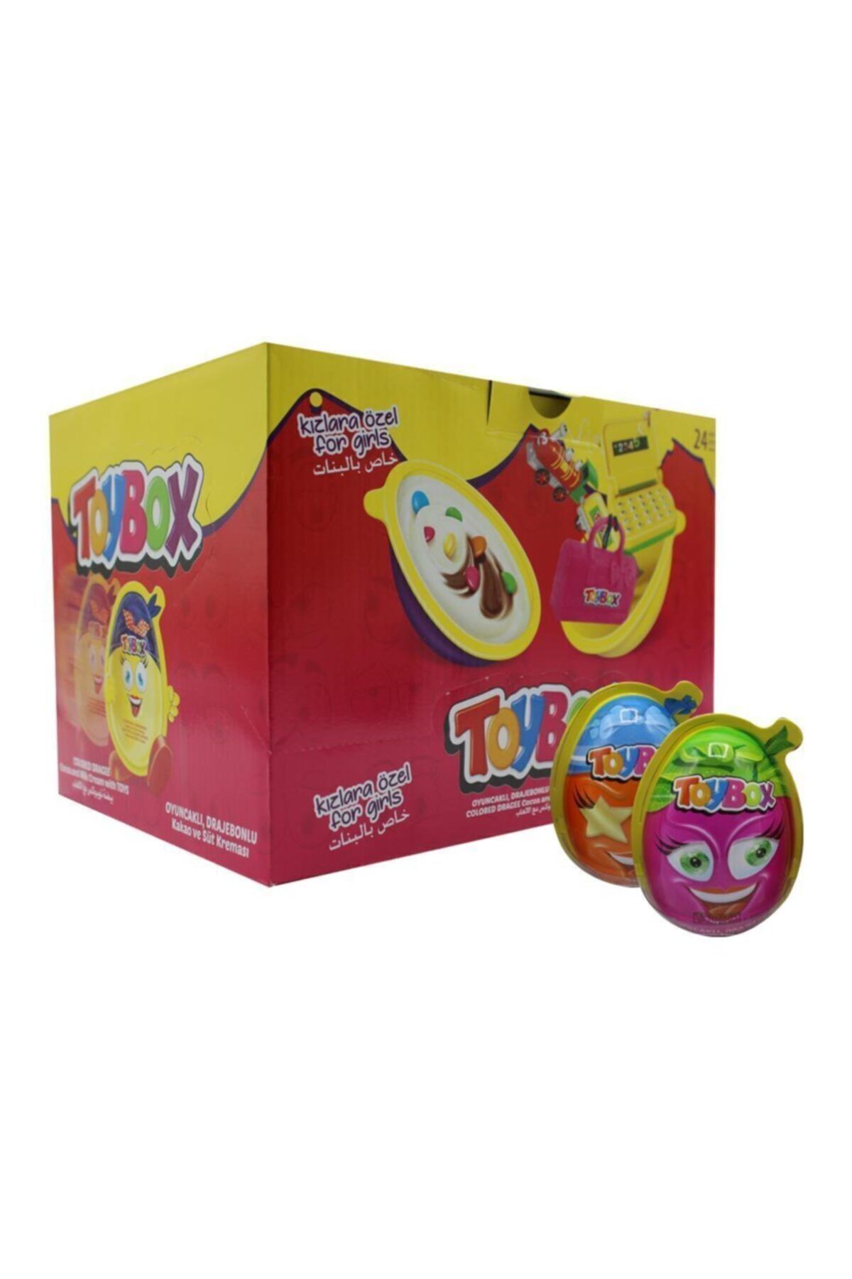 Toybox KREMALI YUMURTA-MAX-KIZ (20GX 24 )