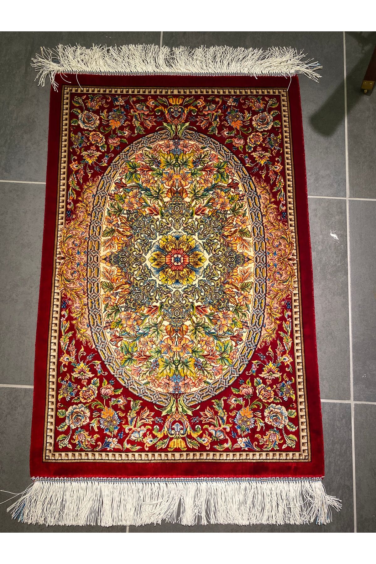 HSD Saf ipek iran halı 60x90