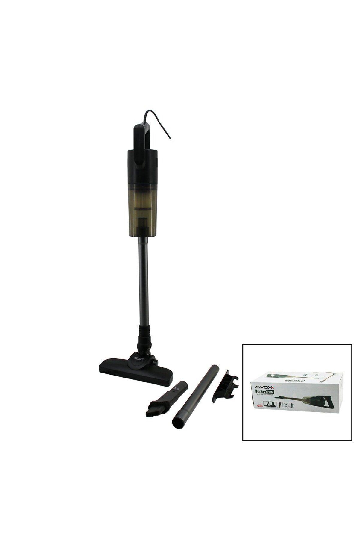 ChenSea AWOX NETO VC-10 GRİ METAL SAPLI DİK ELEKTRİKLİ SÜPÜRGE 500W 5MT KABLOSAP=75+35 - AGT8938-7211
