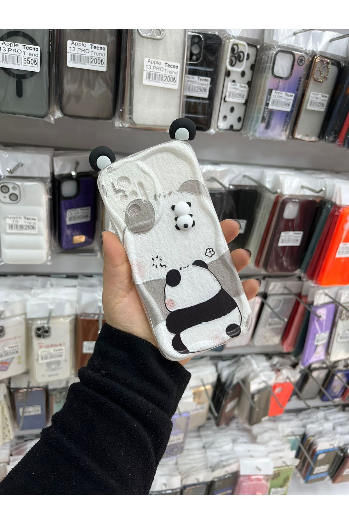 TECNOTREND Xiaomi Redmi Note 10 Pro 3D Desenli Kromi silikon kılıf