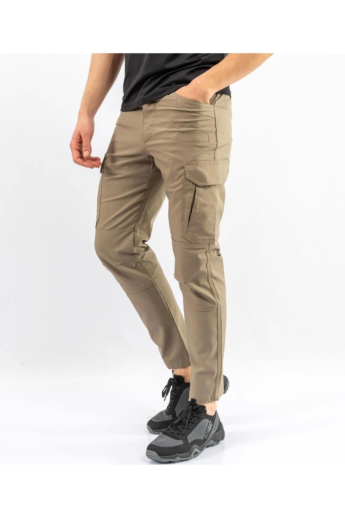 Astüm Askeri Malzeme Outdoor Taktik Pantolon Ripstop Çok Cepli Kargo Pantolonu - 516