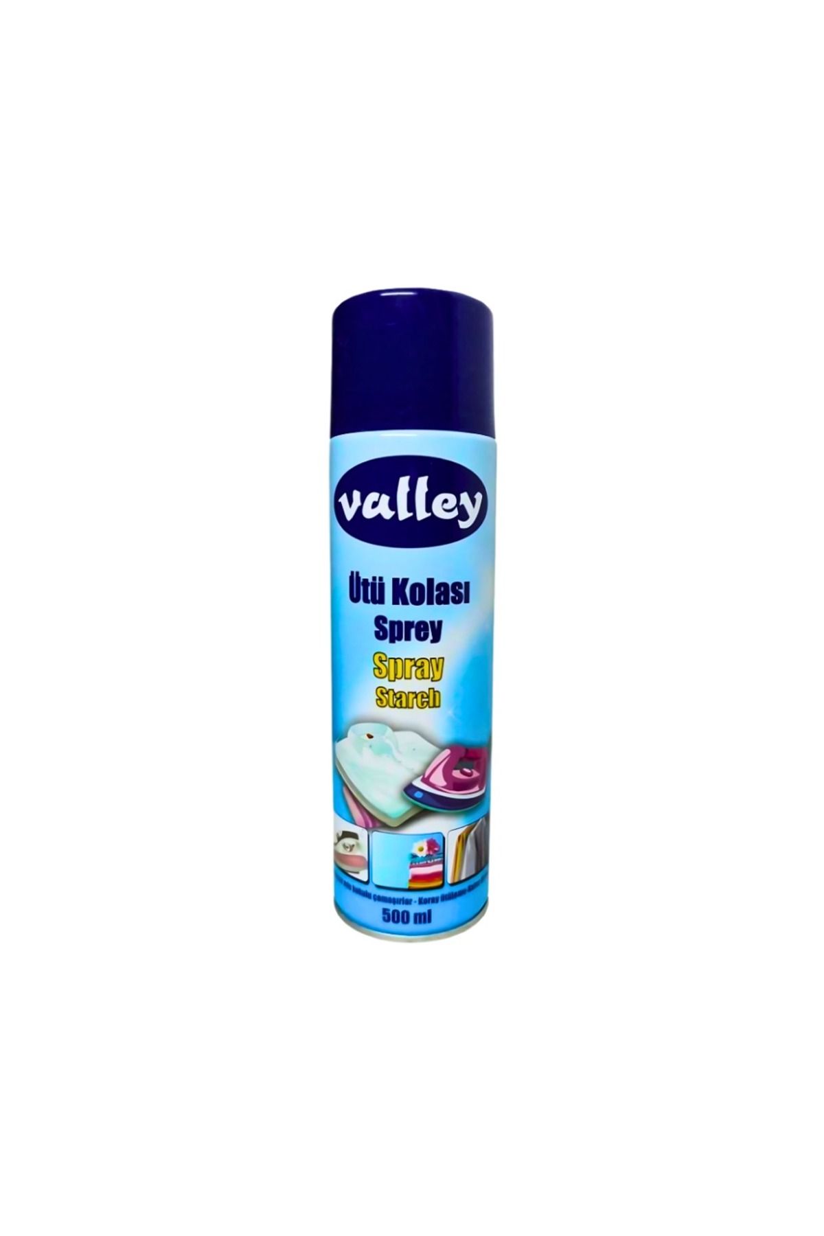 Valley ÇAMAŞIR ÜTÜ KOLASI SPREY KIRIŞIK ÖNLEYİCİ (500ML)