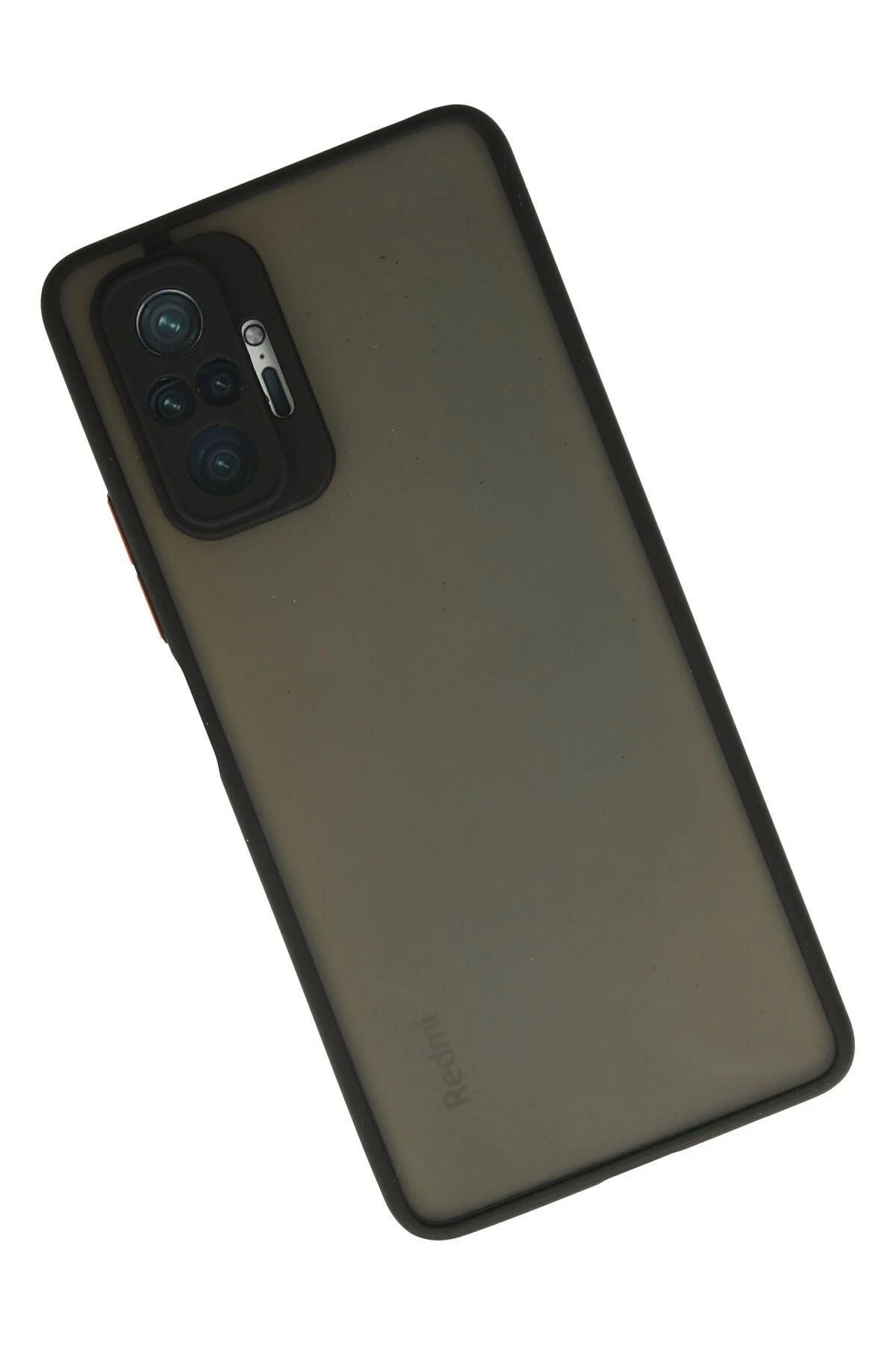 NewFace Xiaomi Redmi Note 10 Pro Kılıf Montreal Silikon Kapak - Siyah MRAYD