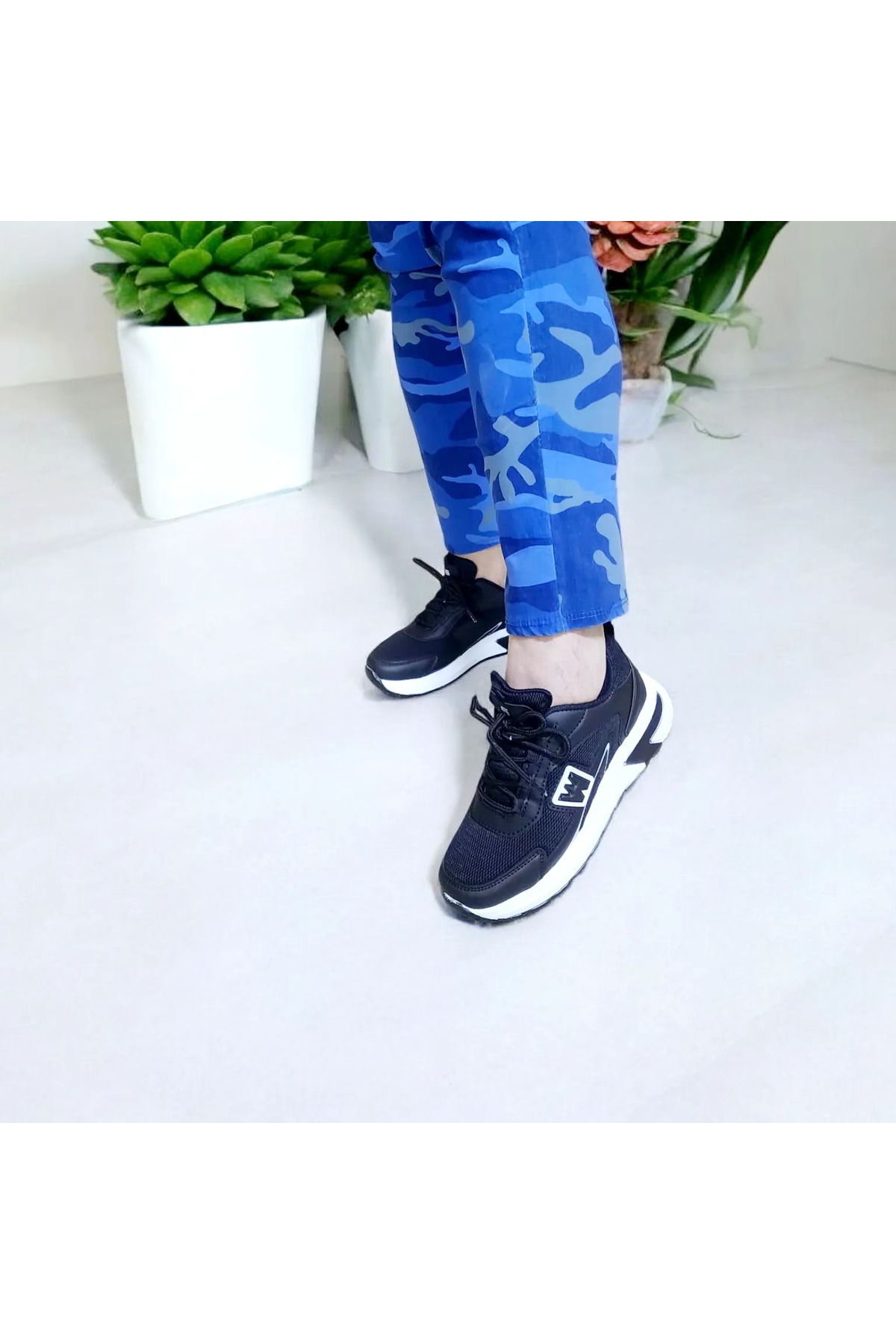 Somicks Yumuşak ve Rahat Taban Sneaker Spor Ayakkabı