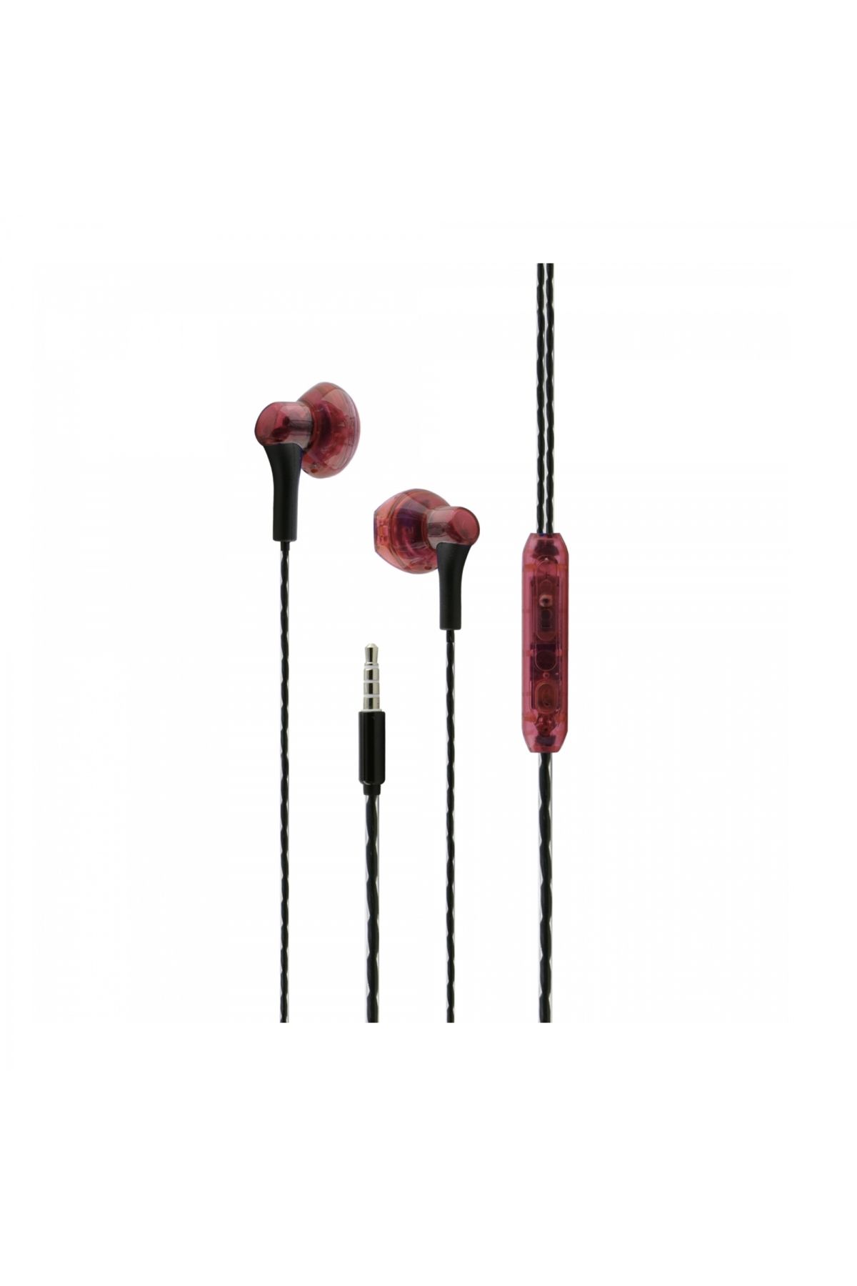 Nettech NT-38 3.5 Jack Girişli Kulak İçi Kulaklık (Kırmızı)