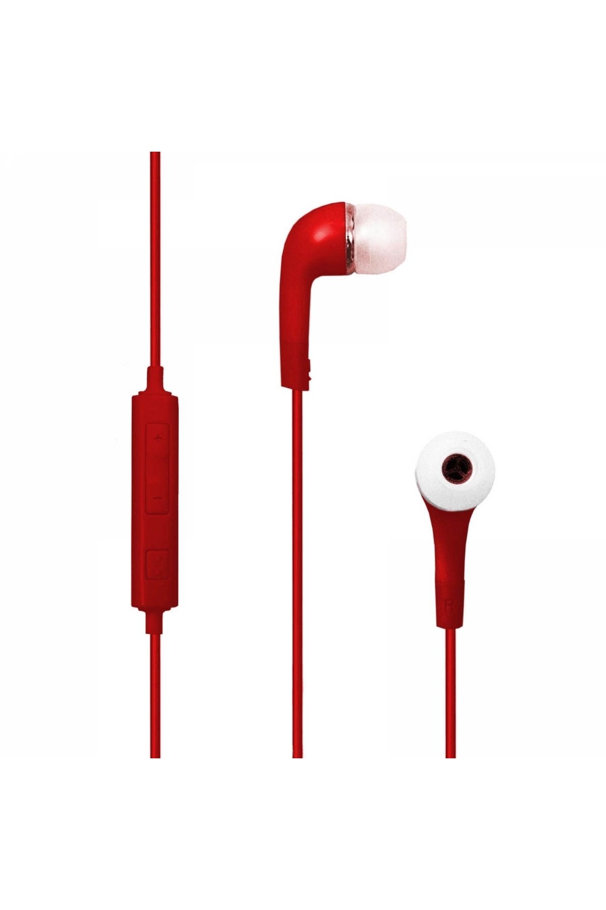 Nettech NT-112 3.5 Jack Girişli Kulak İçi Kulaklık (Kırmızı)