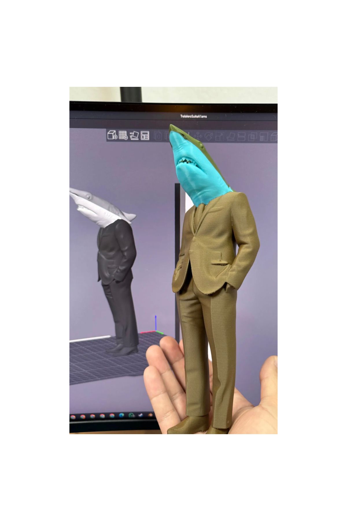 GRAT3D Carefree Nonchalance 10 cm – Koleksiyonluk Figür