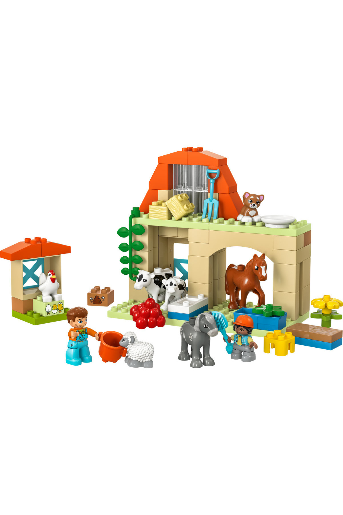 LEGO ® DUPLO® Çiftlikte Hayvanların Bakımı 10416 - 2+ Eğitici Oyuncak Yapım Seti (74Parça) fotoğrafı 6 (önizleme)