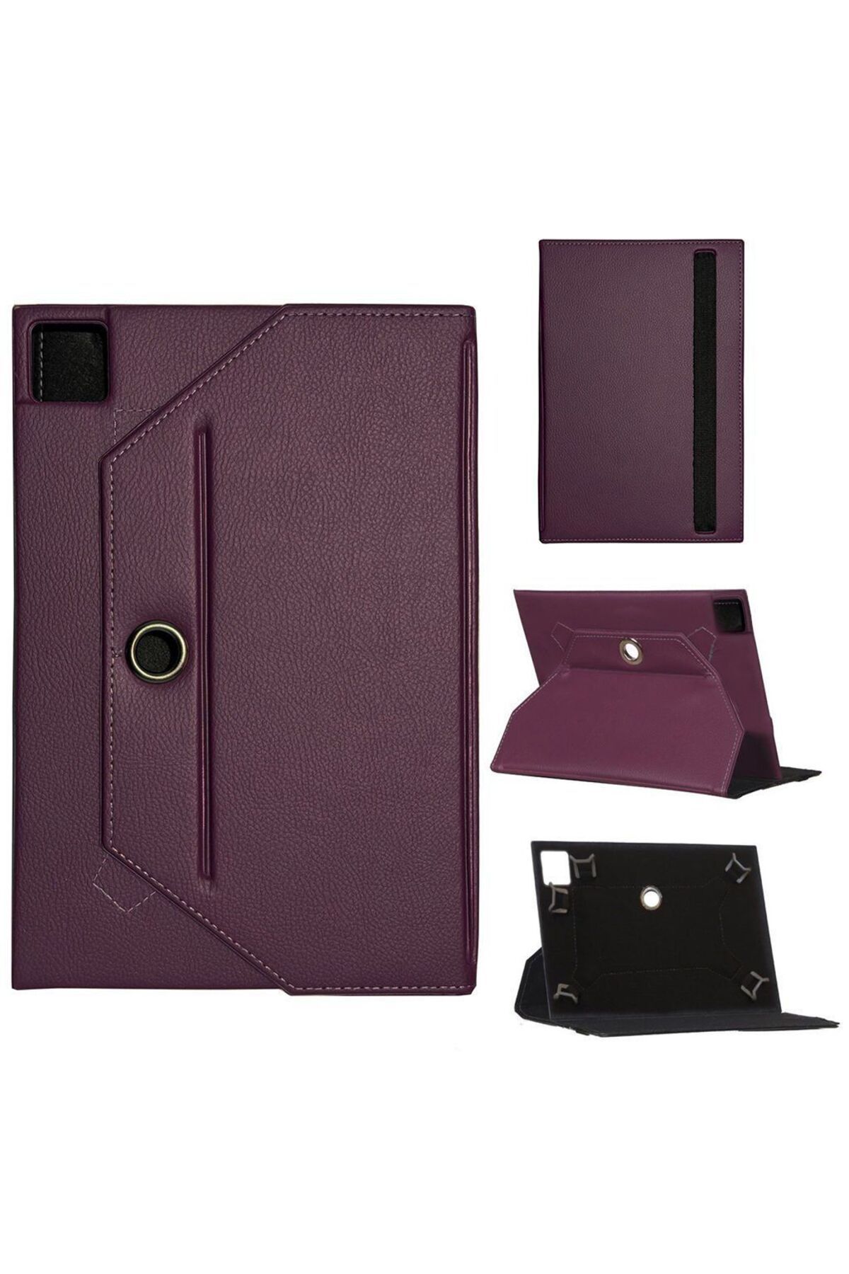 EYKA ELEKTRONİK Samsung Galaxy Tab S8 SM-X706 Universal Standlı Tablet Kılıfı Mor
