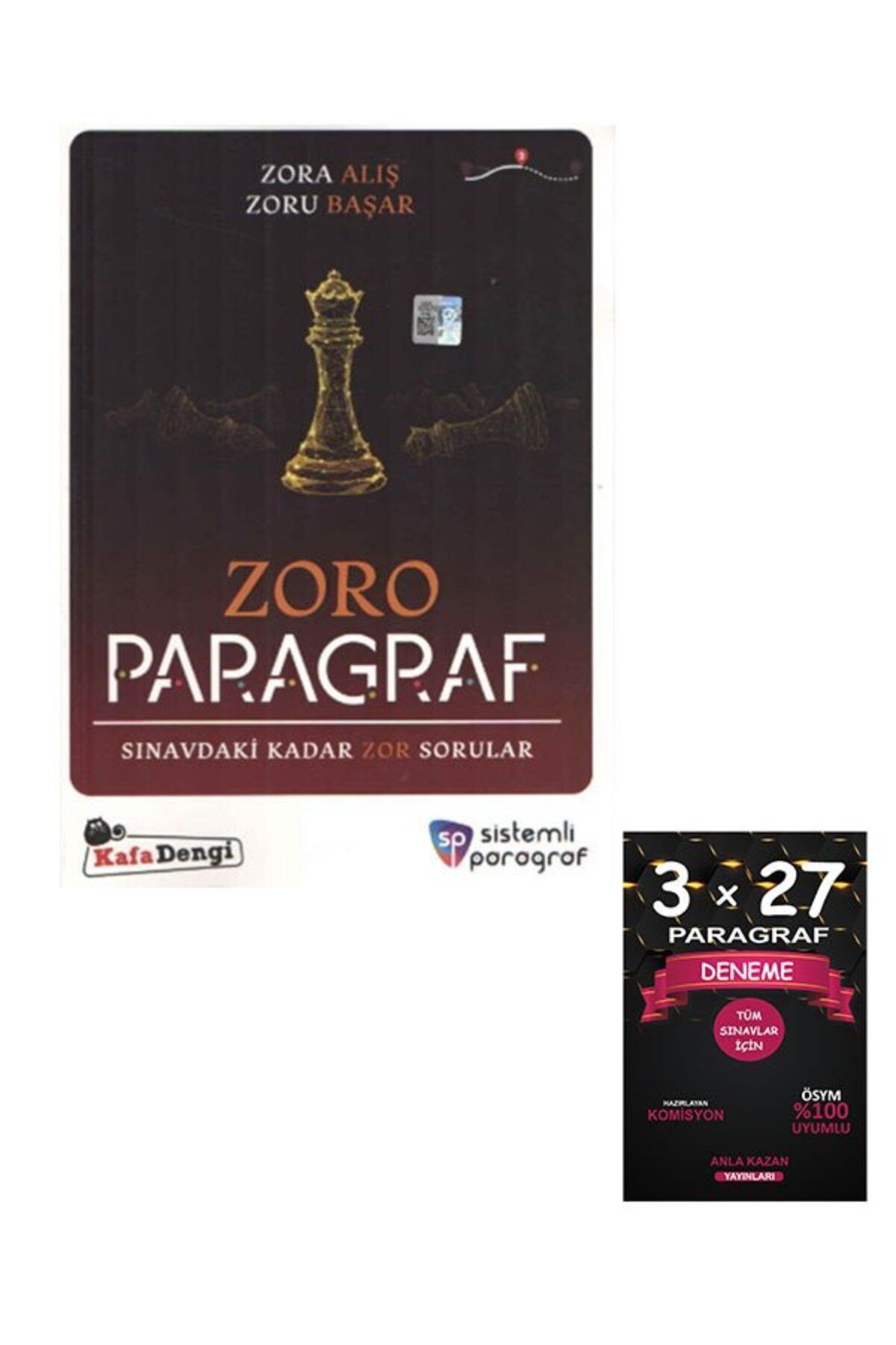 Anla Kazan Yayınları Kafa Dengi Yayınları Zoro Paragraf Soru Bankası+AnlaKazan Paragraf