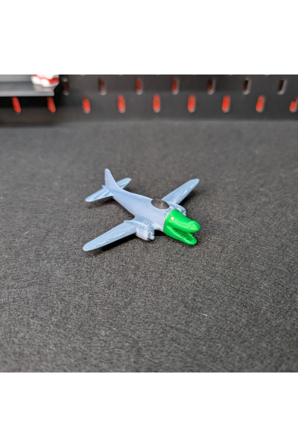 GRAT3D Bombardiro Crocodillo-10 cm – Koleksiyonluk Figür