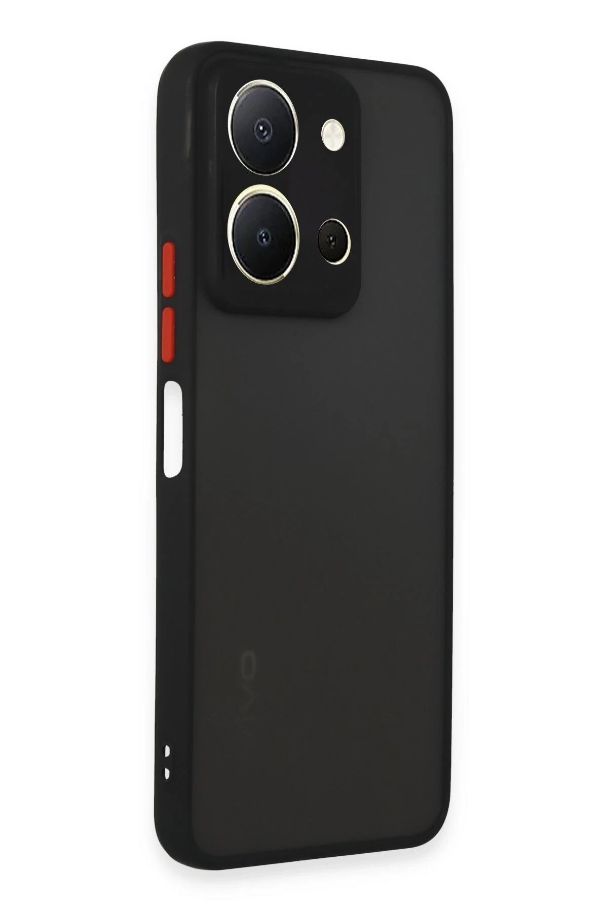 NewFace Vivo Y36 Kılıf Montreal Silikon Kapak - Siyah MRAYD