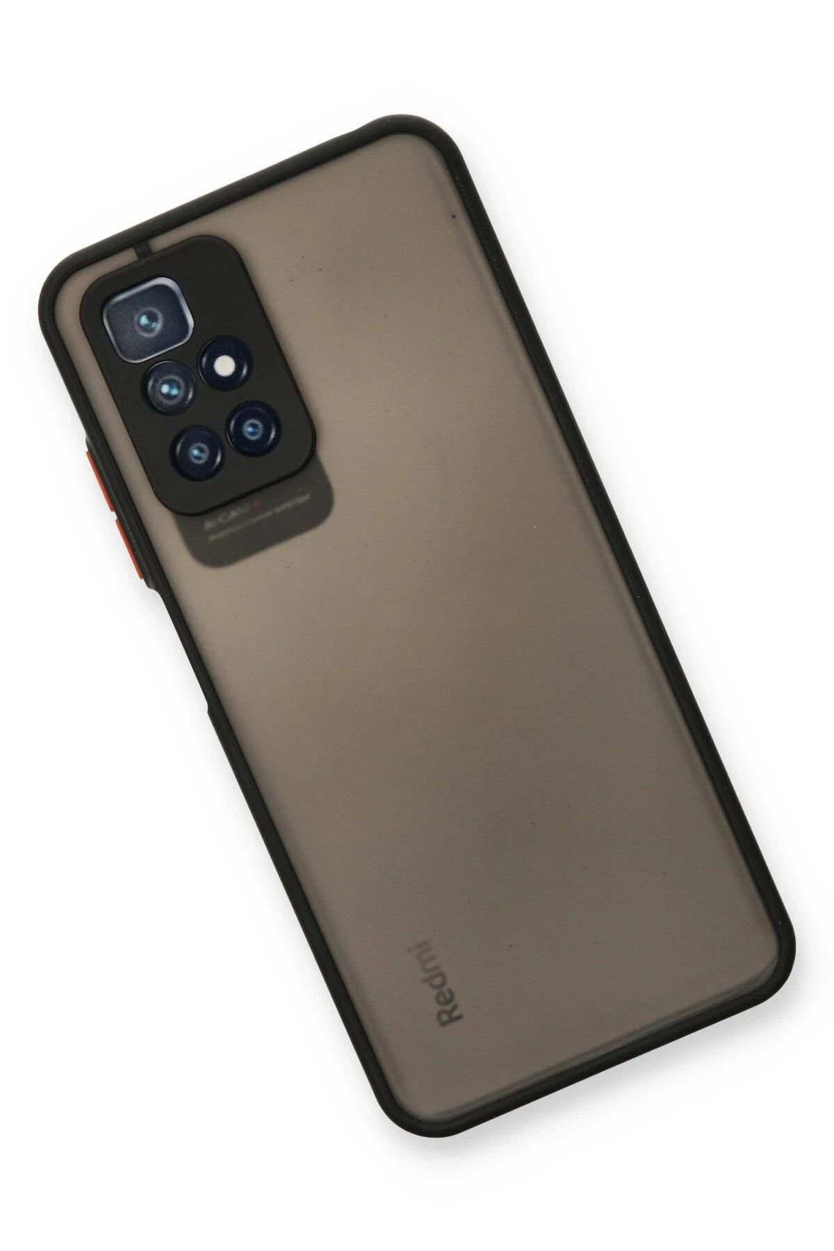 NewFace Xiaomi Redmi 10 2022 Kılıf Montreal Silikon Kapak - Siyah MRAYD