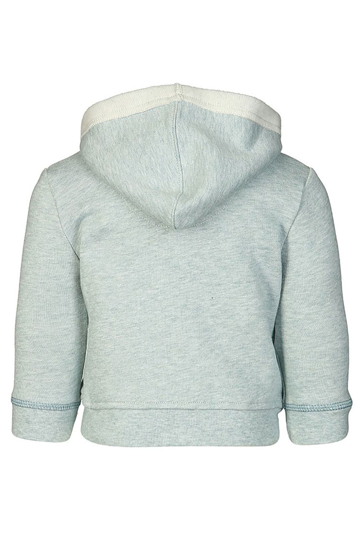 Organicera Organik Kapşonlu Mont ,aqua Melanj fotoğrafı 4 (önizleme)