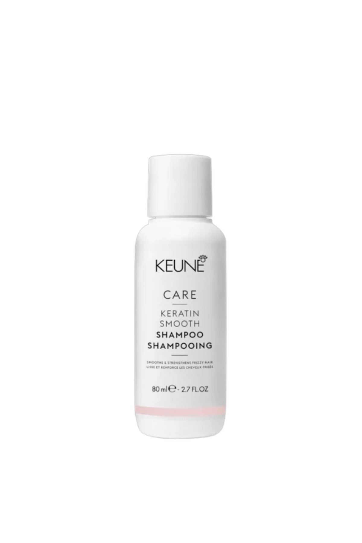 Keune Care Keratin Smooth Shampoo 80 ml - Pürüzsüzleştirici Şampuan Seyahat Boy