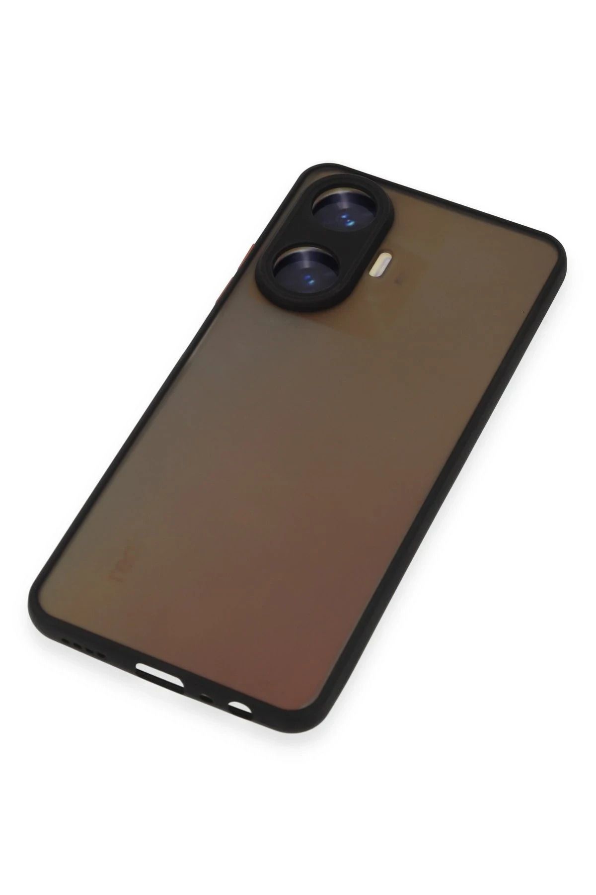NewFace Realme C55 Kılıf Montreal Silikon Kapak - Siyah MRAYD