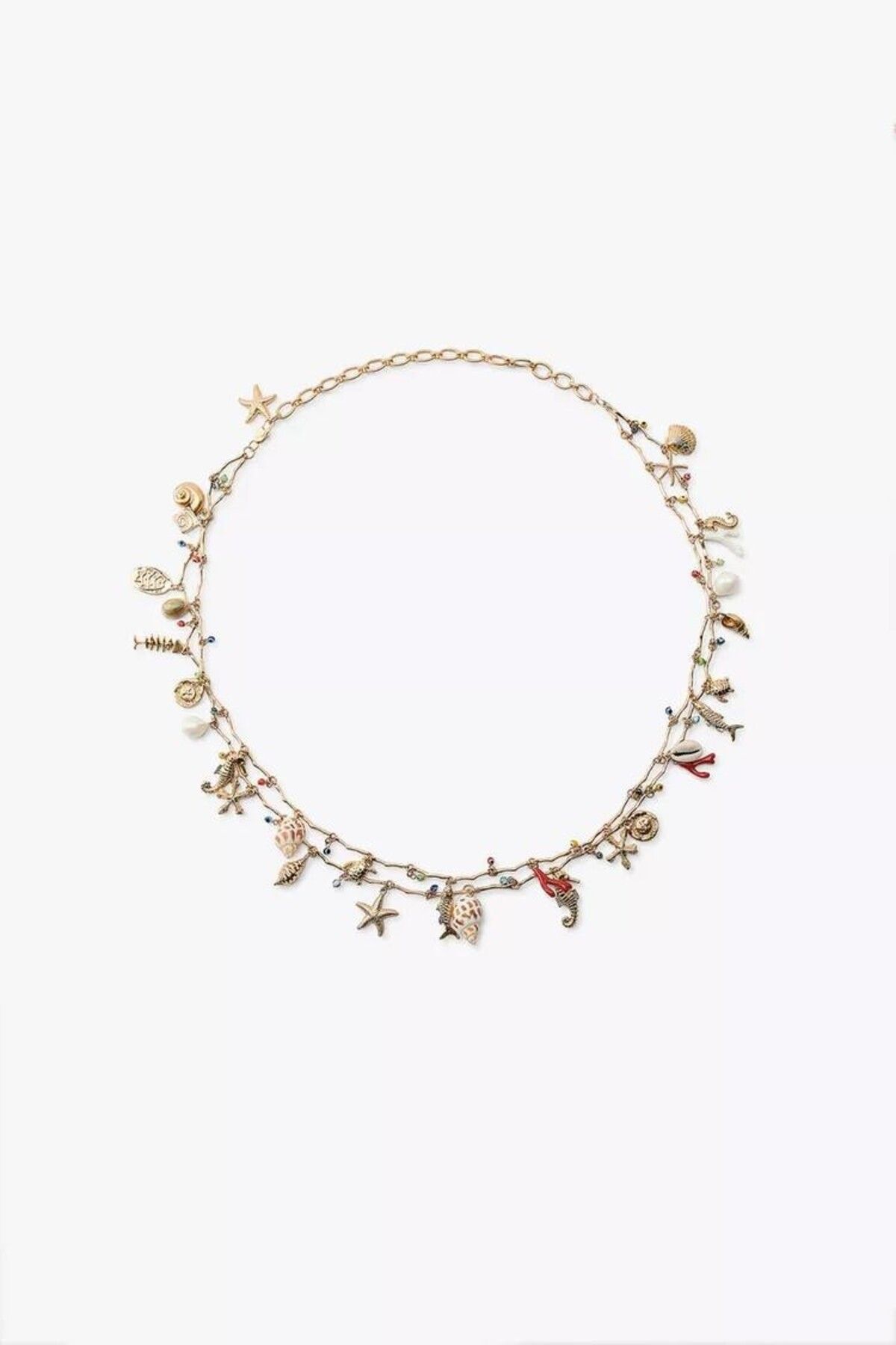 CHARMLUCKY ÇELİK DENİZ CHARM BEL ZİNCİRİ