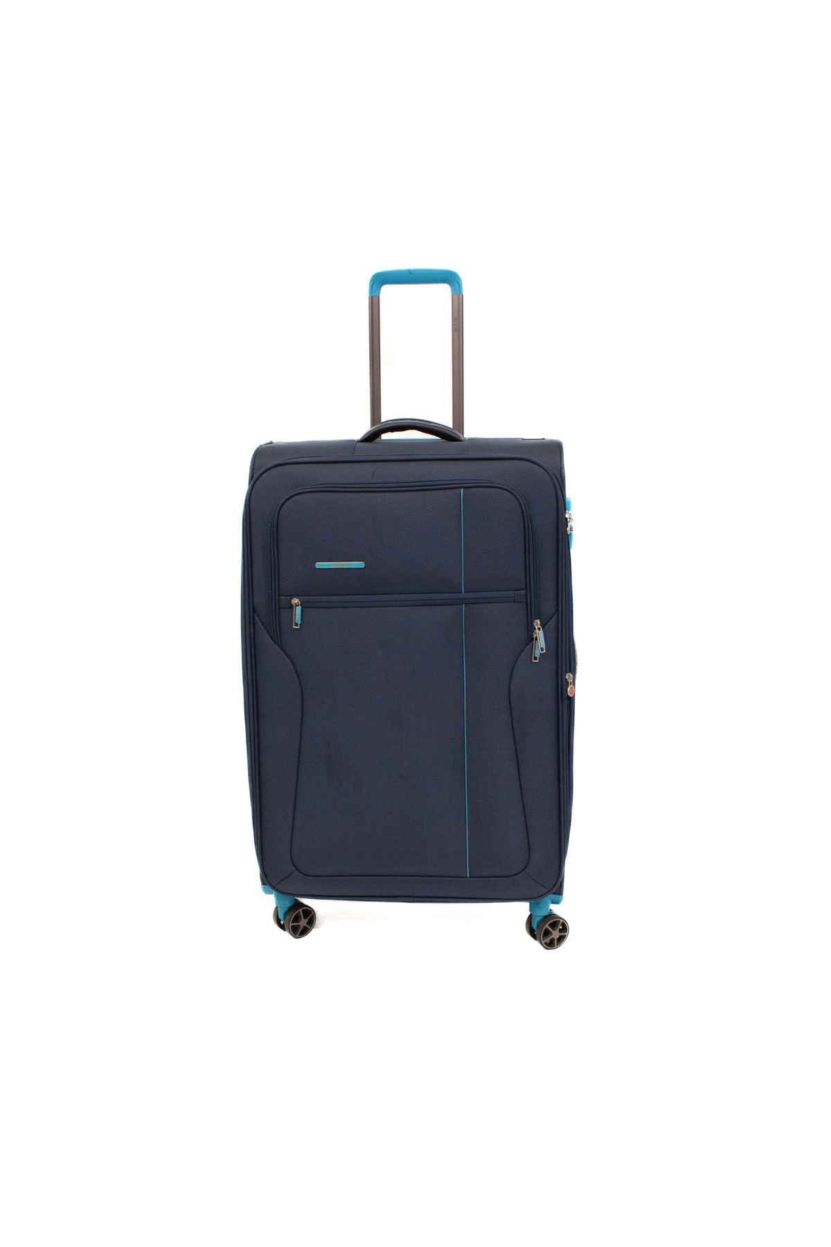 Lamonza-Ultralight Trolley Dark Blue / Turquoise 80x47x30 Cm, 3.85 Kg, 30% Extendable 11