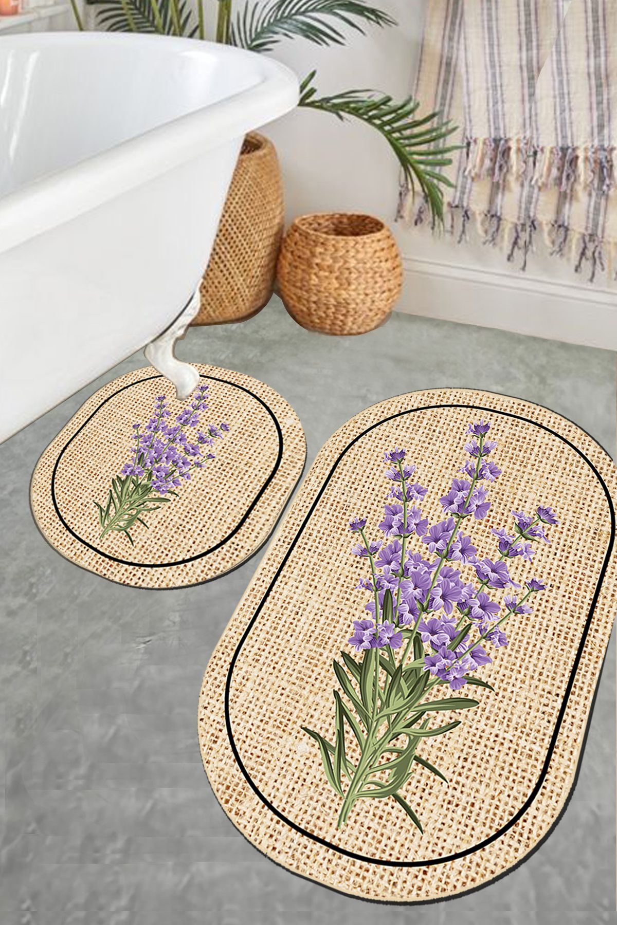 Iromika Home Lave 2 Li Set Banyo Paspası Djt