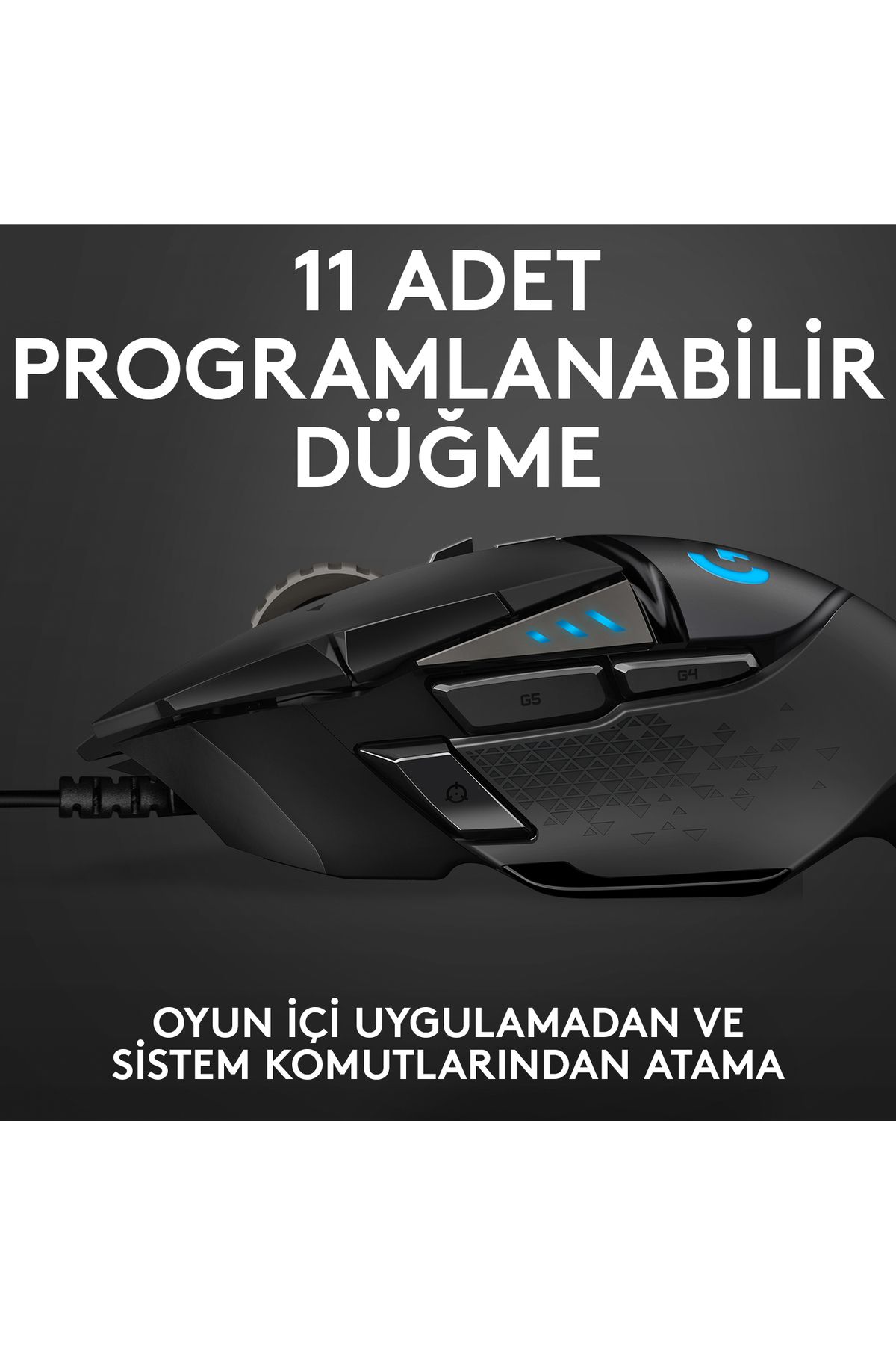 logitech-G502 Hero Rgb 910- 005471   - Wired Gaming Mouse 6