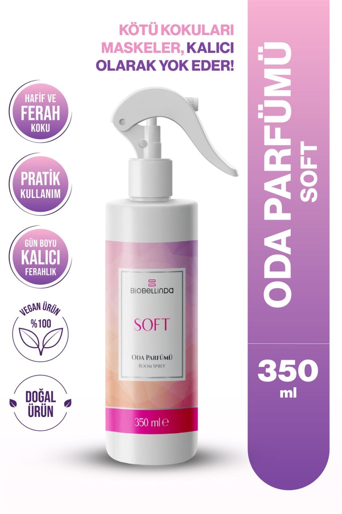 BioBellinda BİOBELLİNDA ODA PARFÜMÜ SOFT 350 ML