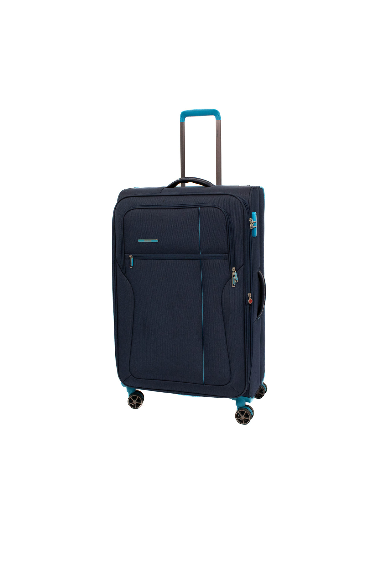 Lamonza-Ultralight Trolley Dark Blue / Turquoise 80x47x30 Cm, 3.85 Kg, 30% Extendable 1