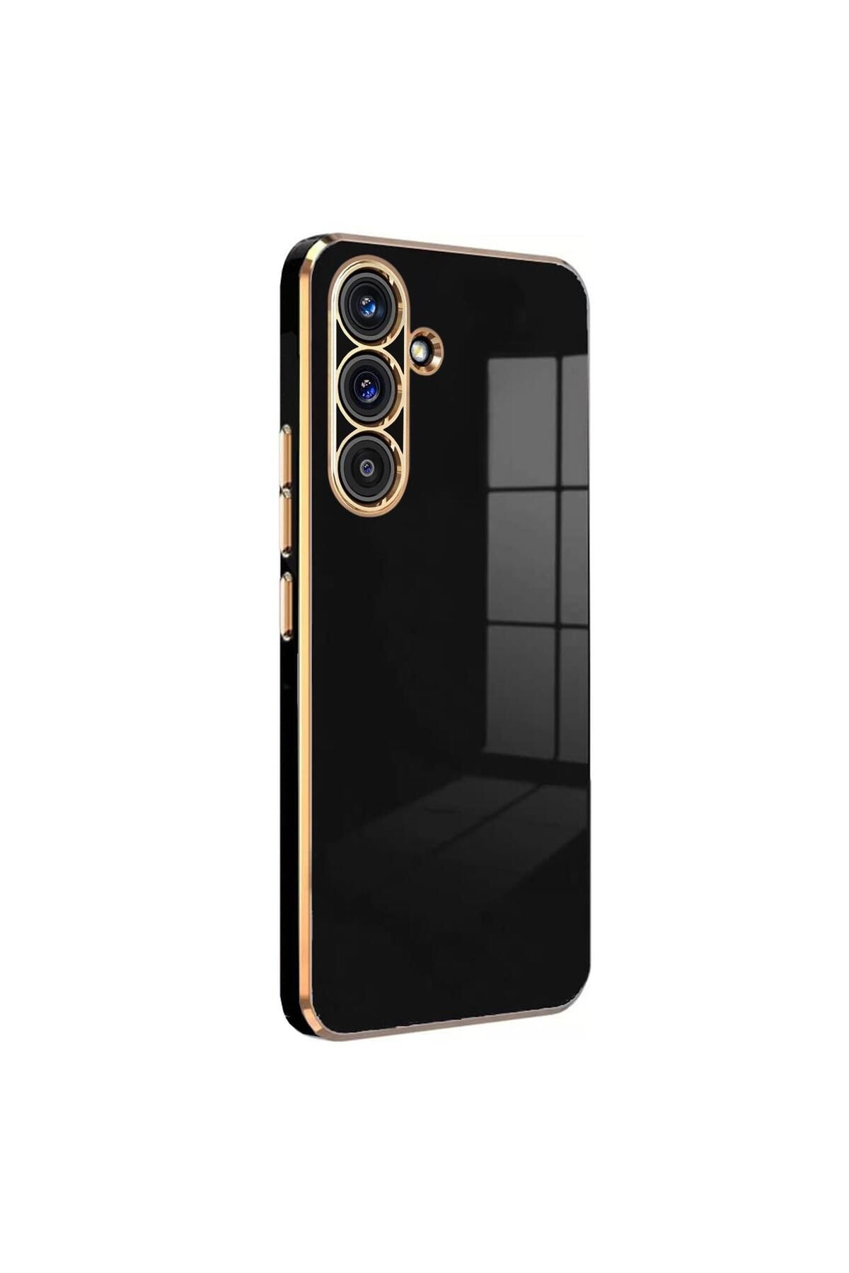 Microsonic Samsung Galaxy A56 Kılıf Olive Plated Siyah