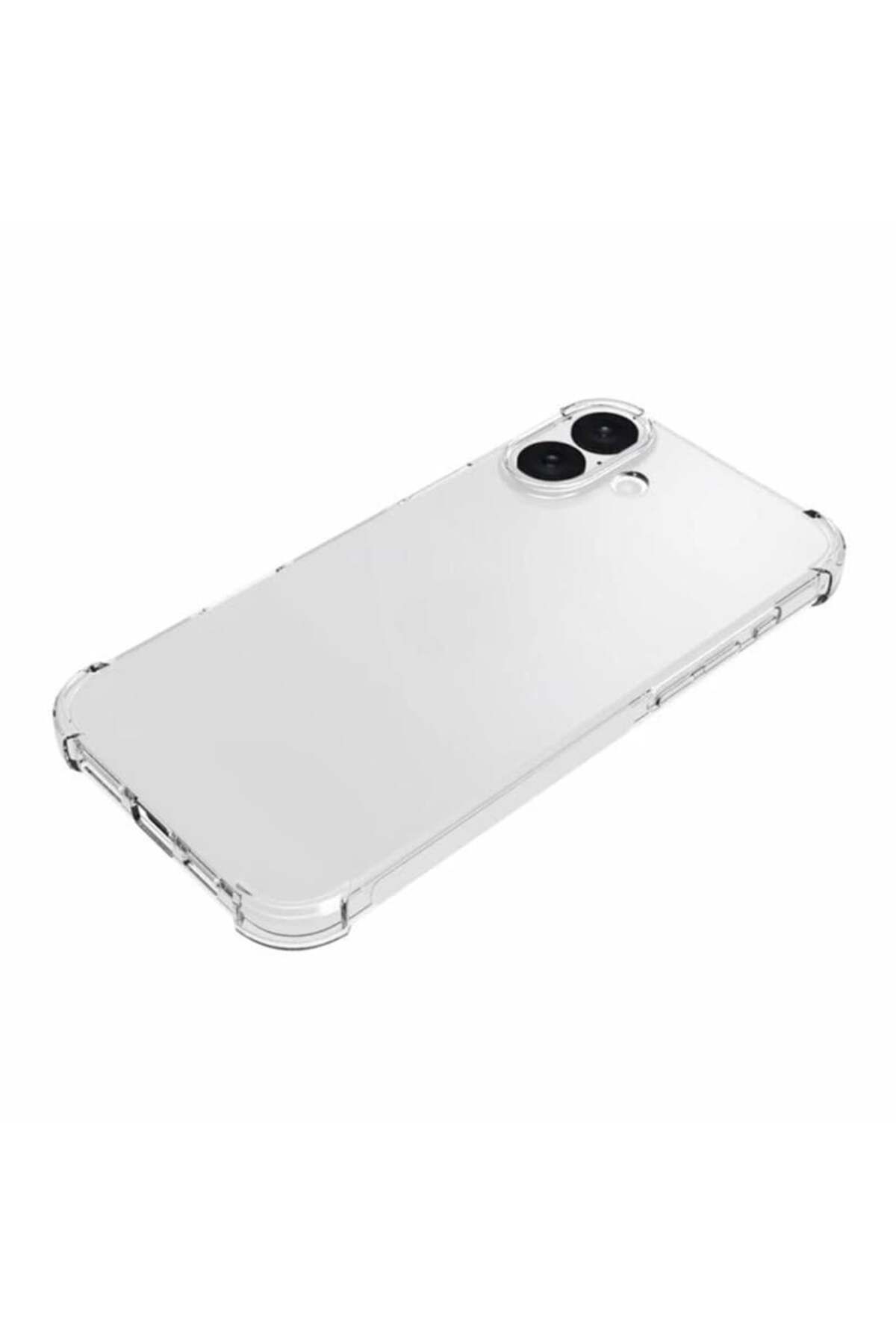SKYDDAR INNOVATION-Husă pentru iPhone 16 Plus, silicon subțire, antișoc, cu autocolant, transparentă 3