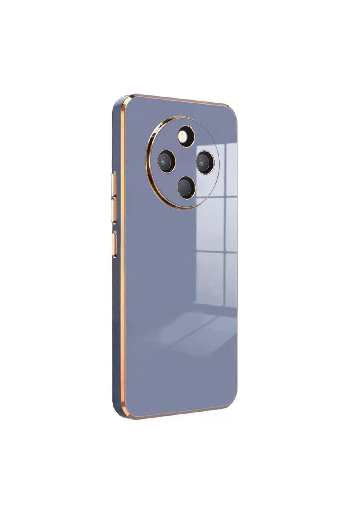 Microsonic Xiaomi Redmi 14C Kılıf Olive Plated Lavanta Grisi