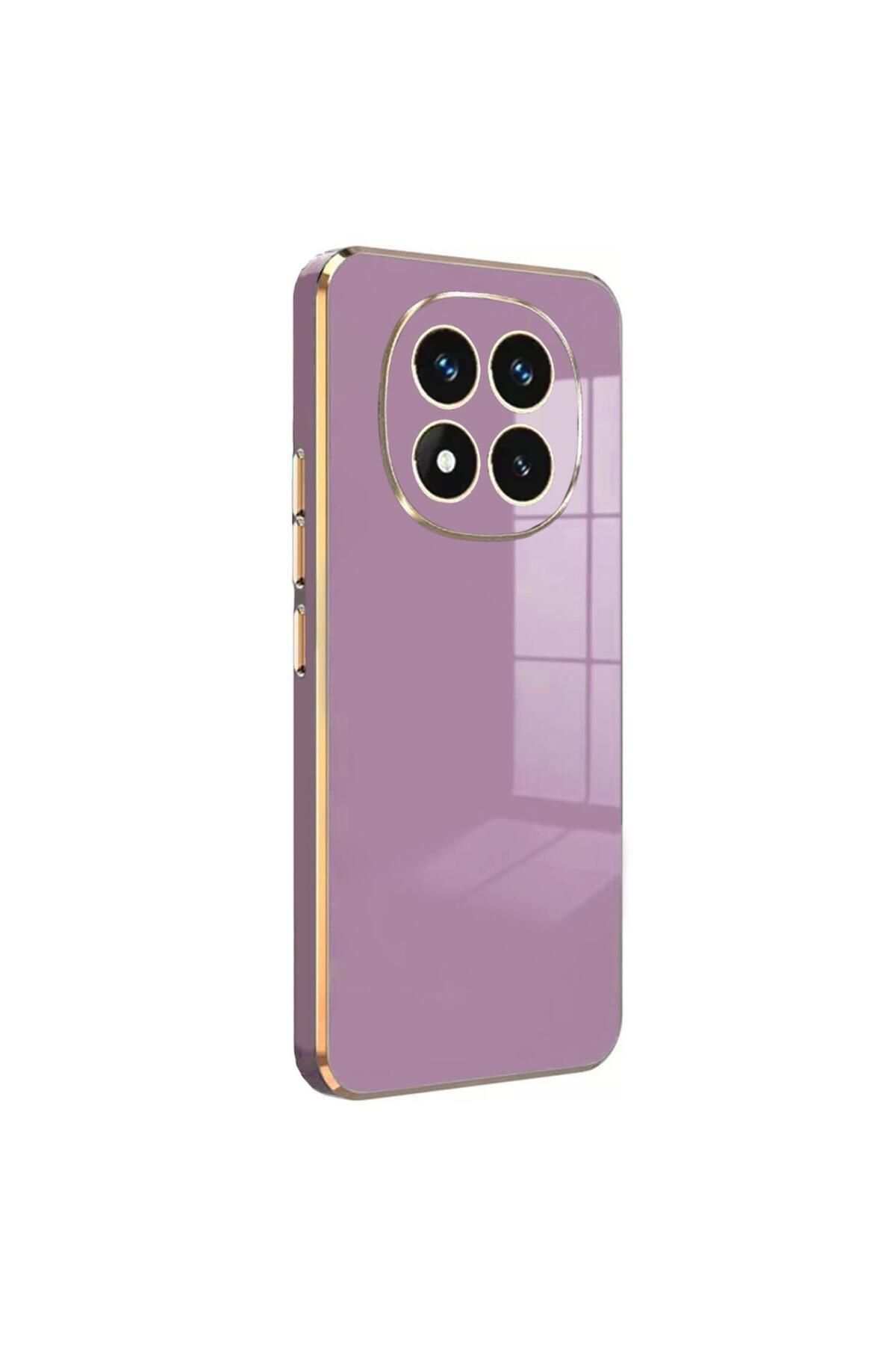 Microsonic Xiaomi Redmi Note 14 Pro Plus Kılıf Olive Plated Lila