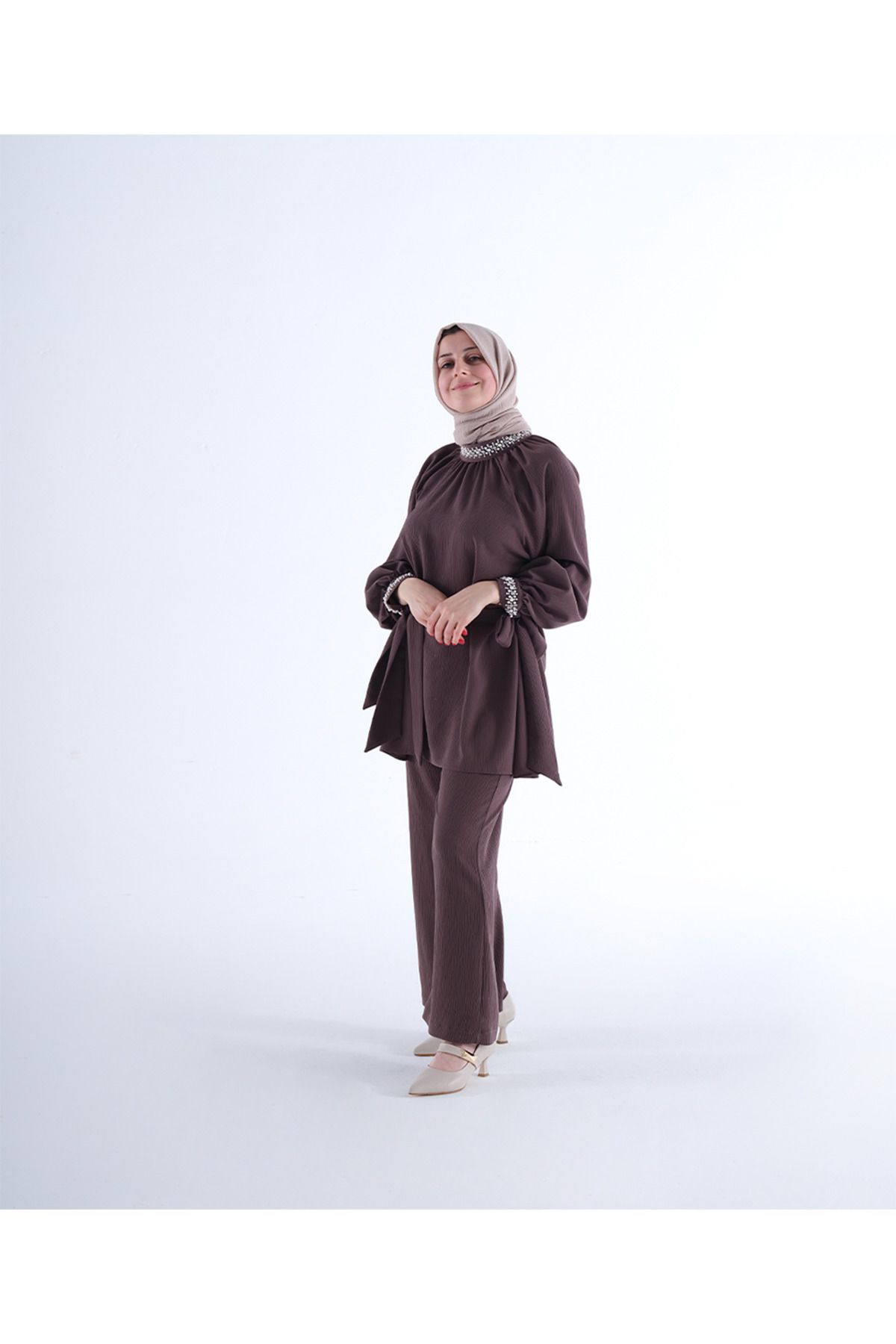 MODA İnci Detaylı Takım